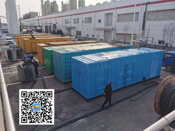 白朗出租发电机