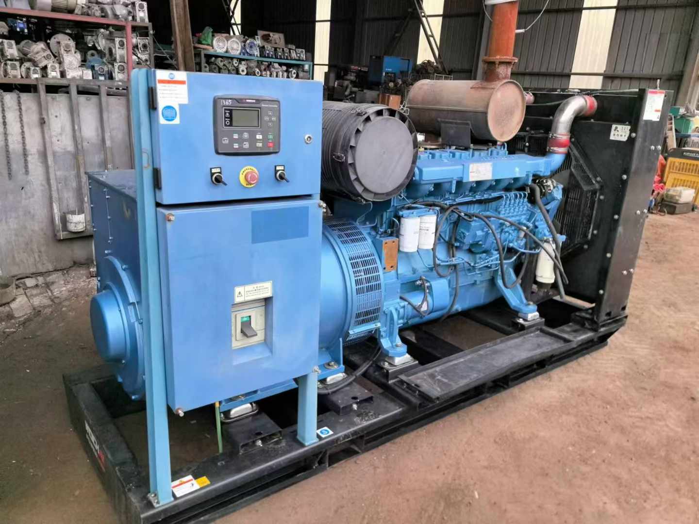 白朗500kW 柴油发电机组可带动设备功率的计算公式是什么？