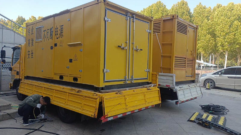 白朗柴油发电机组和UPS电源配合使用时的注意事项